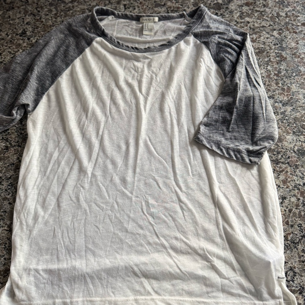 Forever 21 raglan tee